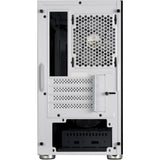Silverstone Fara H1M Pro, Blanco, Chasis Gaming Micro-ATX Elegante y Diferente con iluminación ARGB, SST-FAH1MW-PRO