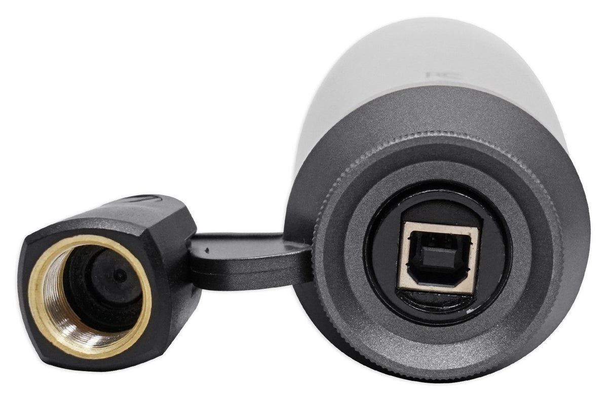 Samson C01U Pro - USB Studio Condenser Microphone with a Headphone Output for Zero-Latency Monitoring - Silver