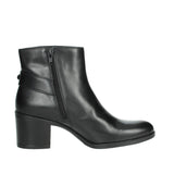 Geox D New Asheel, Bota de Tobillo, Black, 40 EU
