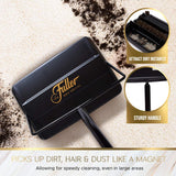 Fuller Brush Barredora electrostática para alfombras y Pisos con Rotor de Goma Adicional, 9 Pulgadas, Color Dorado Rico