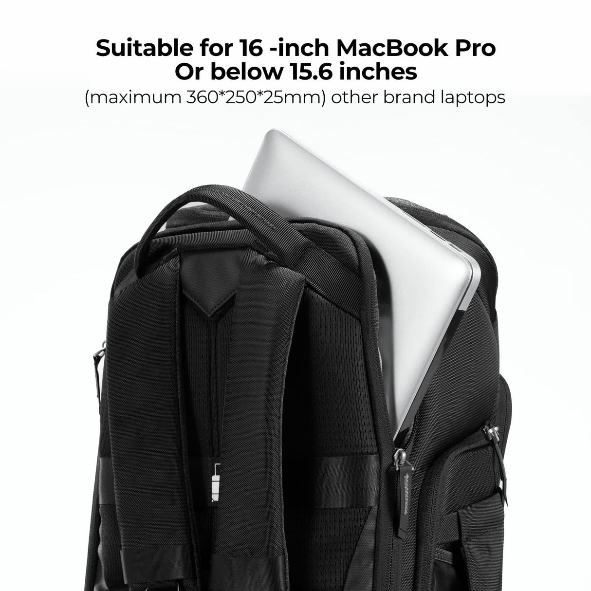 K&F Concept Mochila Cámara Profesional, Bolsa Fotógrafos Cámara Impermeable de Gran Capacidad para Camera Reflex Digital DSLR, Adecuado para viajes al aire libre senderismo fotografía Gris