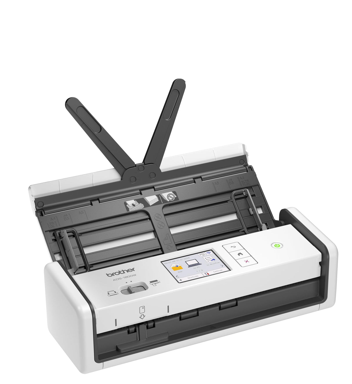 Brother ADS-1800W Escáner documental compacto con WiFi y pantalla táctil