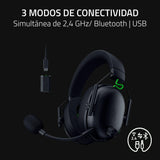 Razer BlackShark V3 Xbox S|X - Auriculares inalámbricos para Deportes electrónicos - Controlador Triforce de 50mm - Micrófono de Desmontable - HyperSpeed 2,4 GHz y Bluetooth - Xbox/PC | Negro