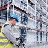 Bosch Professional Medidor Láser GLM 150-27 C (cámara integrada, batería de 3,6 V integrada, alcance: hasta 150 m, robusto, IP54, ±1,5 mm*, correa de sujeción, funda)
