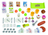 Smoby - Roleplay Coffee House, 7600350232, 3 Años, 57 Accesorios, Cafetera, Caja registradora, H. 89 cm
