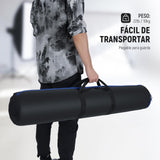 NEEWER Soporte de luz de Acero Inoxidable de 198 cm, Soporte de trípode Resistente con Ruedas giratorias, 2 Brazos deslizantes con Agarre de Pistola, Pata Plegable para fotografía, Caja de luz