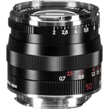Carl Zeiss Planar T* 2/50 ZM - Objetivo (MILC, 6/4, 5 cm, Negro, 5.2 cm, 4.3 cm)