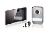Bticino Easykit Plus 318913 - Videoportero monofamiliar Plug-In de 2 cables con: 1 botonera externa con timbre y cámara, 1 monitor interno de 7 pulgadas a color con manos libres, ampliable para