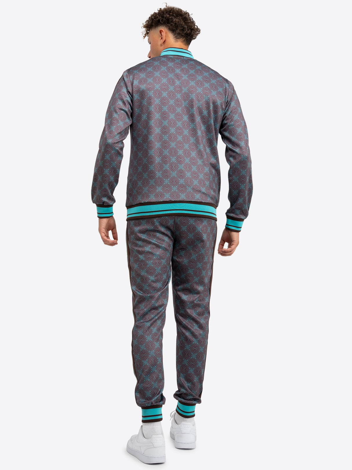 Lonsdale Before 8 Traje, Marrón/Turquesa, M Hombres