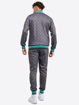 Lonsdale Before 8 Traje, Marrón/Turquesa, M Hombres