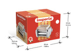 Imperia Raviolimaker Línea Clásica. Accesorio para raviolis made in Italy. Accesorio para máquina de pasta en acero. Accesorio de raviolis compatible con las máquinas de pasta Imperia. (Raviolimaker3)