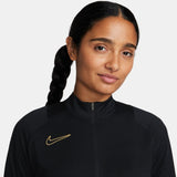 NIKE Academia Dri-fit Chándal, Negro y Dorado, S para Mujer