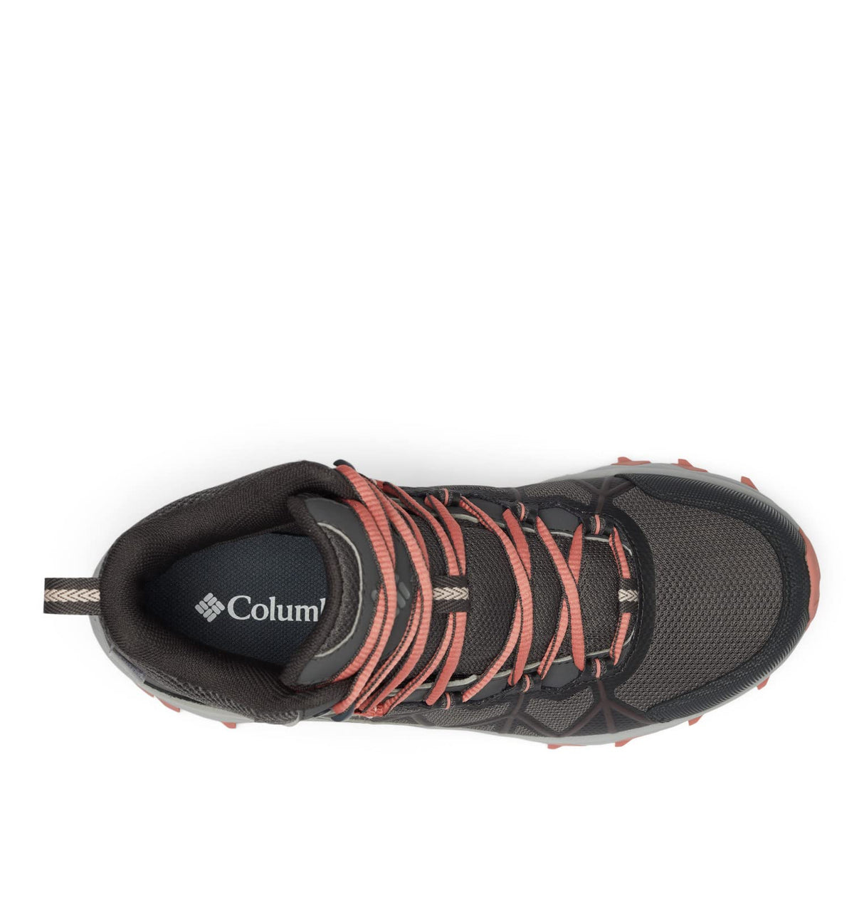 Columbia Peakfreak 2 Mid Outdry, Botas Montaña De Senderismo Y Trekking, Mujer, Gris (Dark Grey/Dark Coral 2024), 36.5 EU