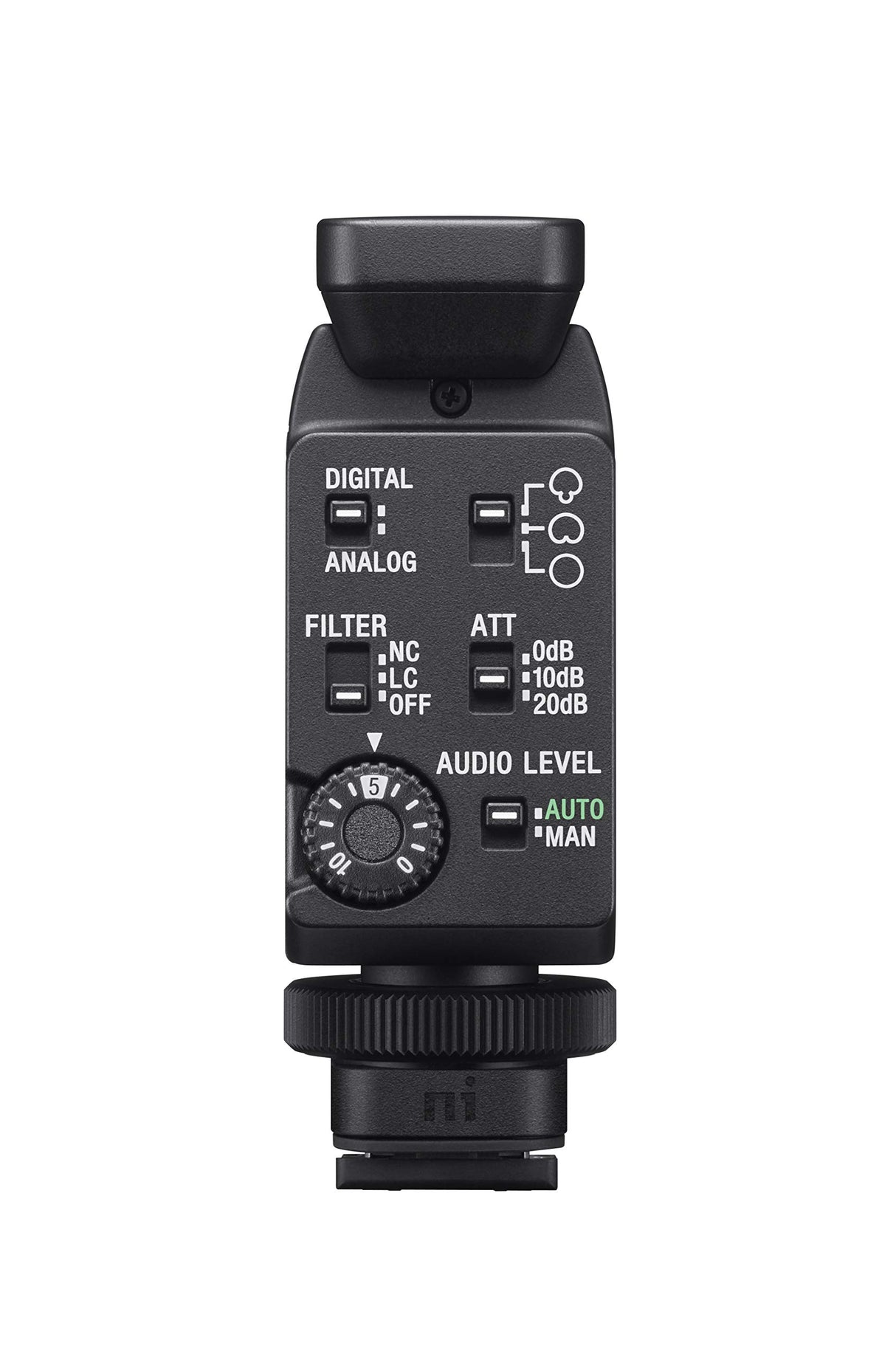 Sony ECM-B1M Micrófono Direccional, Compacto, Inalámbrico, sin Baterías, Negro