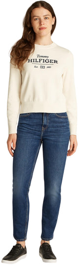 Tommy Hilfiger Vaqueros Mujer Cigarette Lou Slim Fit, Azul (Lou), 32W/28L
