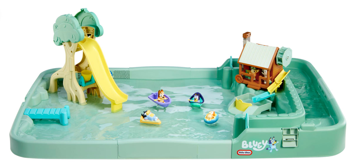 little tikes Bluey Bushland Adventure - Viene con 6 Accesorios, Bluey Active Play, para Niños y Niñas de 2 a 4 Años