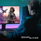 Panasonic SC-GN01 Sistema de Altavoces Bluetooth para Gaming (Sonido inmersivo, Hi-Fi, Edicion Final Fantasy, 3 Modelos de Sonido), Negro