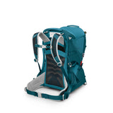 Osprey Poco Portabebés - Cabina de lujo para niños - Protección solar incorporada - Suspensión transpirable - Almohadilla para baba lavable a máquina, Deep Peyto, Portabebés LT