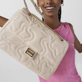 Tous 2001576943, Bolso Bandolera Solapa Kaos Dream Beige, Mediana Women's, One Size