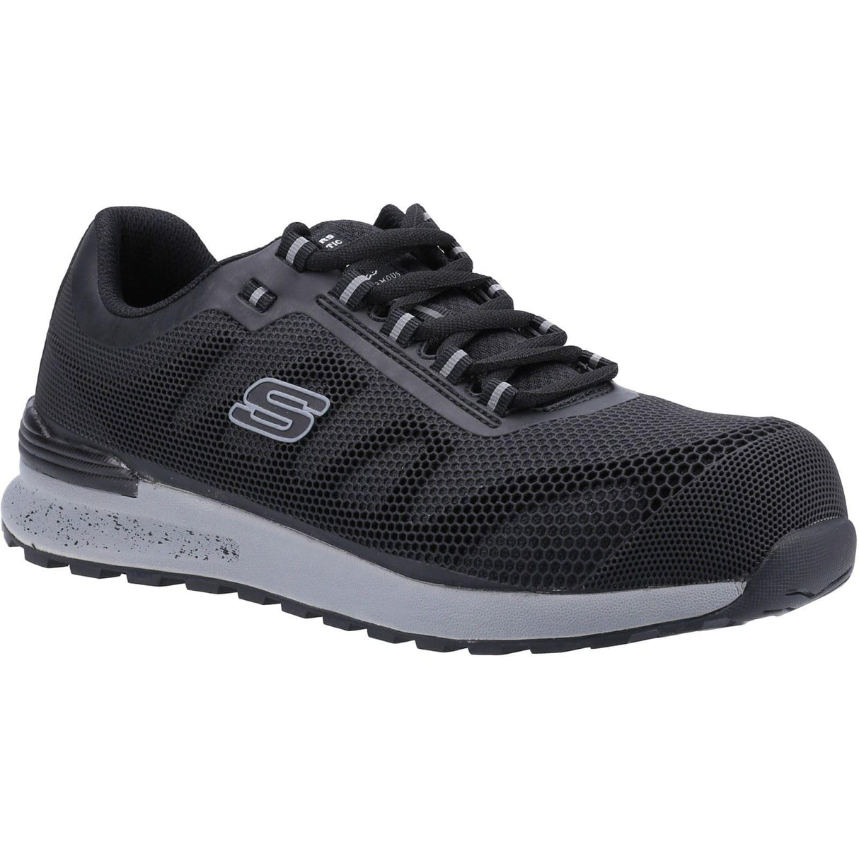 Skechers BULKLIN BRAGOO, Zapatillas para Hombre, Black KPU + Mesh, 39 EU