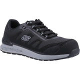 Skechers BULKLIN BRAGOO, Zapatillas para Hombre, Black KPU + Mesh, 39 EU