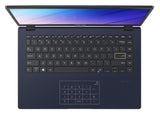 Asus E410MA-EK007WS - Ordenador Portátil 14" Full HD (Celeron N4020, 4GB RAM, 64GB eMMC, UHD Graphics 600, Windows 11 S) Color Azul - Teclado QWERTY español