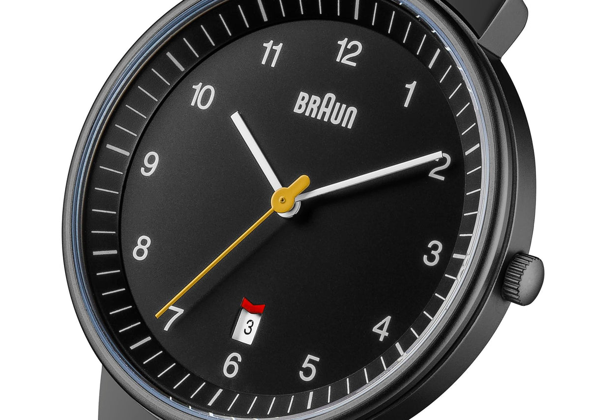 Braun Classic Gent Reloj para Hombre Analógico de Cuarzo japonés con Brazalete de Acero Inoxidable BN0032BKBKMHG