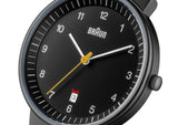Braun Classic Gent Reloj para Hombre Analógico de Cuarzo japonés con Brazalete de Acero Inoxidable BN0032BKBKMHG