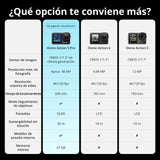 DJI Pack Estándar Osmo Action 5 Pro, cámara Sumergible, Sensor 1/1.3", vídeo 4K/120 fps, Seguimiento de Objetivos, estabilización, 2 Pantallas táctiles OLED, cámara de acción 4K para Deportes y Vlogs