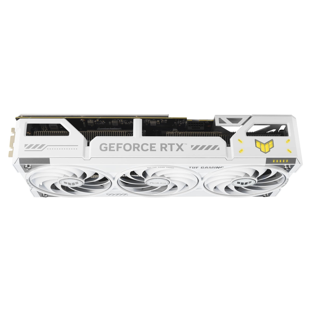 ASUS TUF Gaming GeForce RTX 5070 Ti 16GB GDDR7 BTF White OC Edition Tarjeta gráfica (NVIDIA DLSS 4, Ranura 3,125, PCIe 5.0, 3 x DisplayPort 2.1b, 2 x HDMI 2.1b, GC-HPWR, Blanco