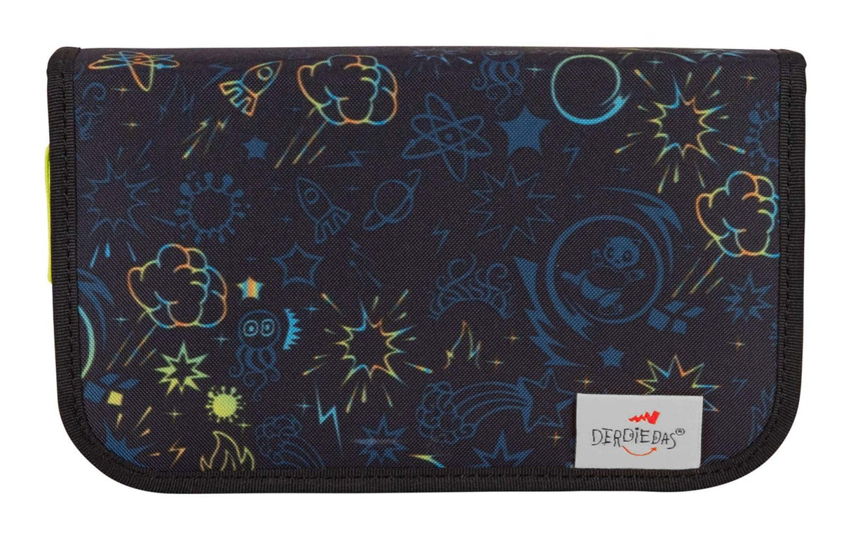 DerDieDas ErgoFlex Exklusiv LED Schulranzenset 5-Teilig Crazy