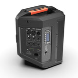 Audibax Roma 120 Go Sistema PA Portátil Bluetooth con Batería Recargable 6.5" 120W