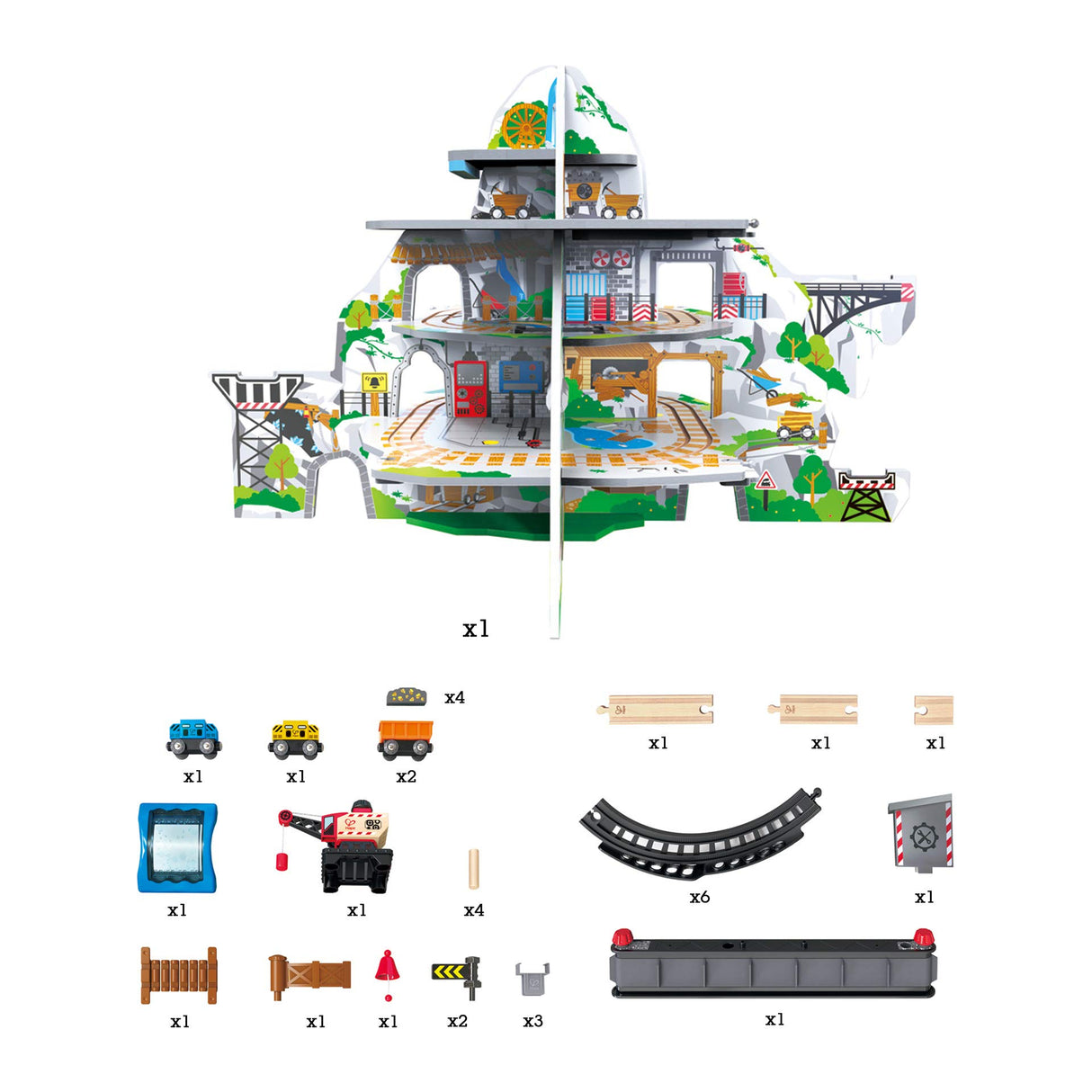 Hape- Majestuosa Mina de Montaña (Toynamics E3753)