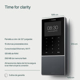 Terminal de fichaje basado en la nube TimeMoto TM-818 SC, se empareja con tarjetas de acceso inteligentes sin contacto, lector de tarjetas RFID/llavero RFID, PIN, hasta 2.000 usuarios, wifi