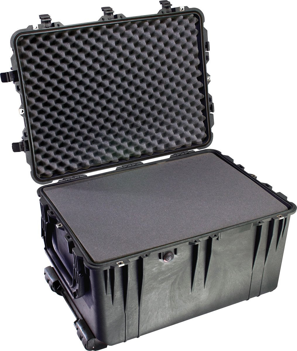 Peli 1660 with Foam, Black Funda Negro