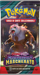 Pokémon- Expositor expansión Escarlata y Violeta-Crepúsculo Enmascarado del GCC (18 Sobres), edición en Italiano (189-60501)