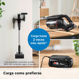 Bosch, Aspirador sin Cable Unlimited 9, batería de 3,0 Ah, tecnología MicroClean, depósito de Polvo de fácil Vaciado, Luces LED, Verde, BBS921TBA