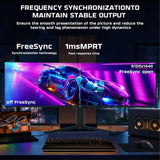 Twisted Minds Monitor para Gaming, Pantalla de 49 Pulgadas Fast IPS - Resolución 5120 x 2880 FHD, frecuencia actualización 75 Hz, relación Aspecto 16:9, Tiempo Respuesta 1 ms - Negro (TM492K75IPS)