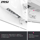 MSI MPG 321URXW QD-OLED Monitor de Gaming 4K UHD de 31.5", Panel OLED de Puntos cuánticos 3840 x 2160, 240 Hz/0.03 ms, 99% DCI-P3, Display HDR True Black 400, KVM, RGB, DP 1.4a, HDMI 2.1