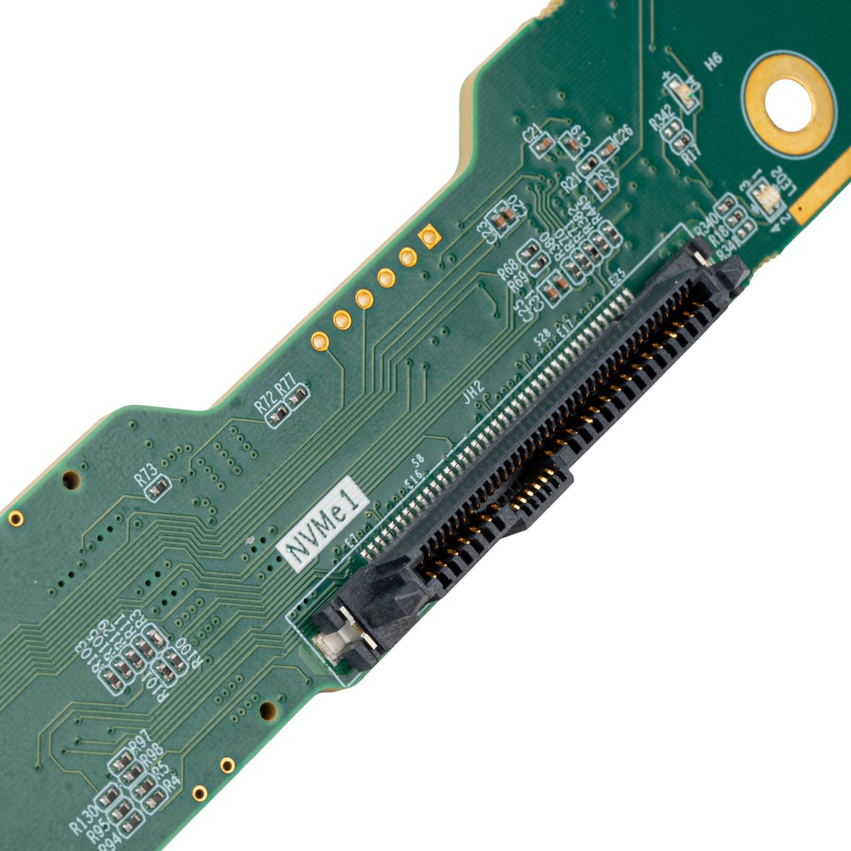 SilverStone Technology SST-RAC-BP-304N, Backplane de Servidor de 4 bahías 2,5"/3,5" con Soporte para SSD U.2,Admite hasta 4 SSD PCIe Gen 4 NVMe U.2 (SFF-8639),