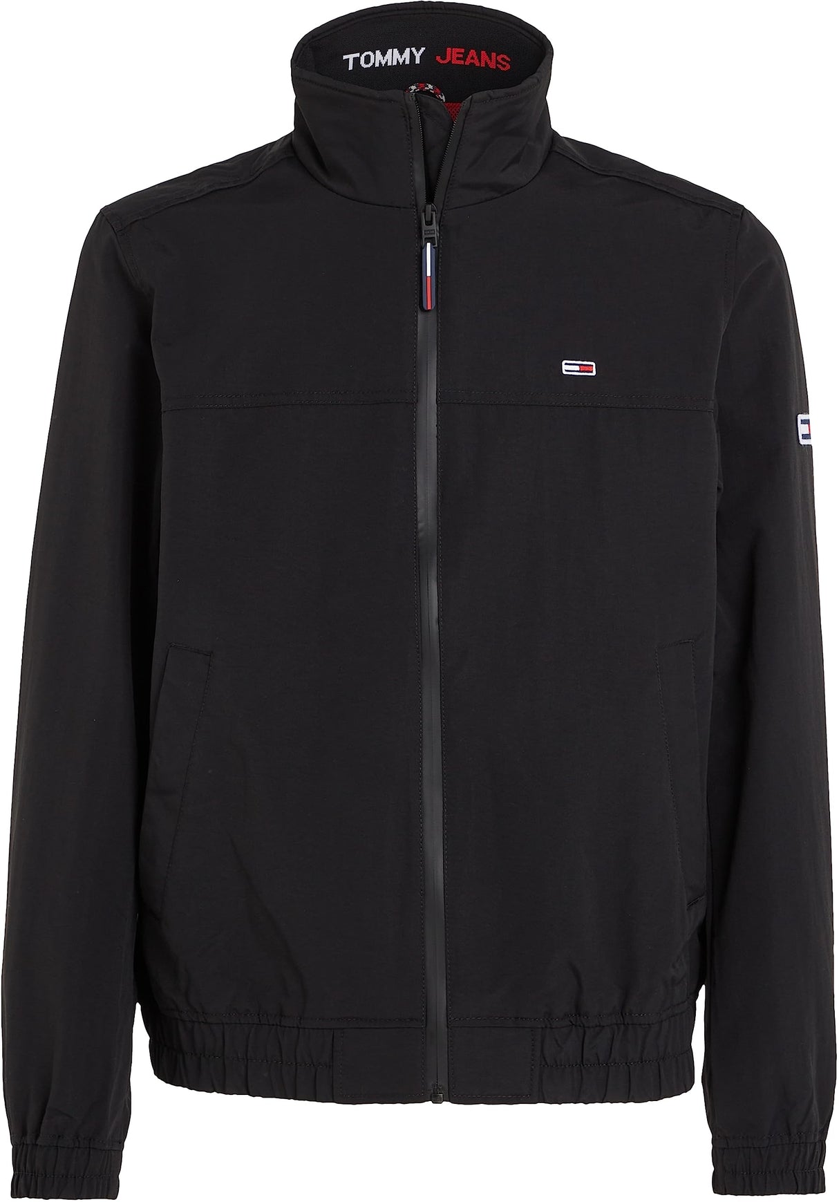 Tommy Jeans Cazadora de Entretiempo para Hombre Tjm Essential, Negro (Black), S