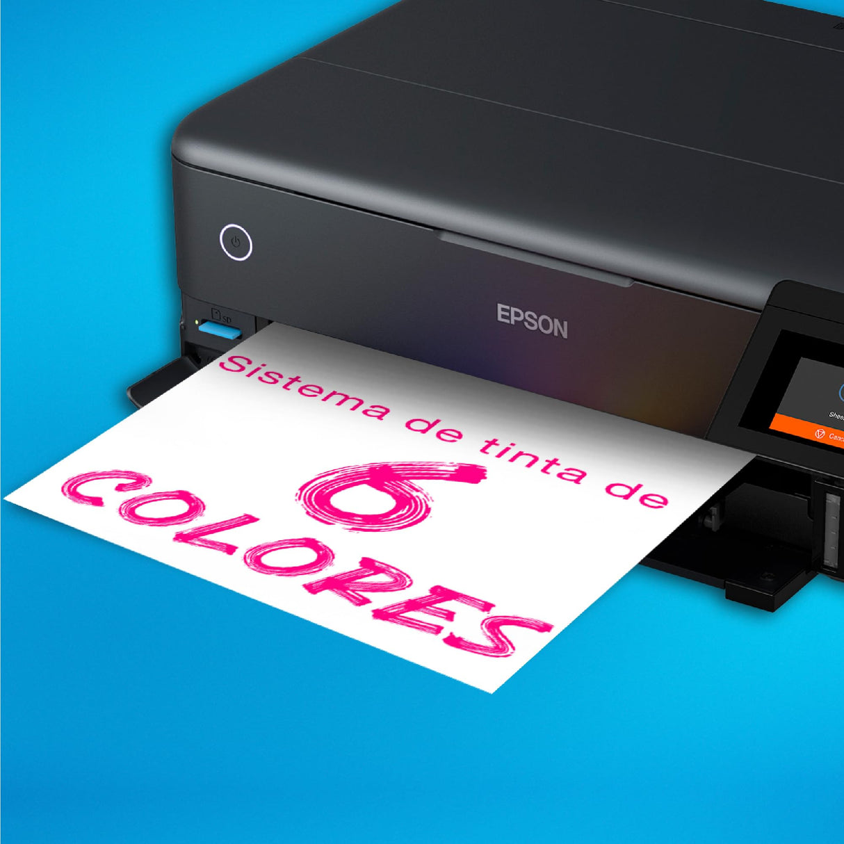 Impresora fotográfica EcoTank ET-8550 A3+ con depósito de tinta y Wi-Fi