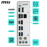 MSI Placa Base B850M Gaming Plus WIFI6E, mATX. Soporta procesadores AMD Ryzen 9000/8000/7000, AM5 - DDR5 Memory Boost 8200+ MT/s (OC), PCIe 4.0 x16, M.2 Gen5, Wi-Fi 6E, 2.5G LAN