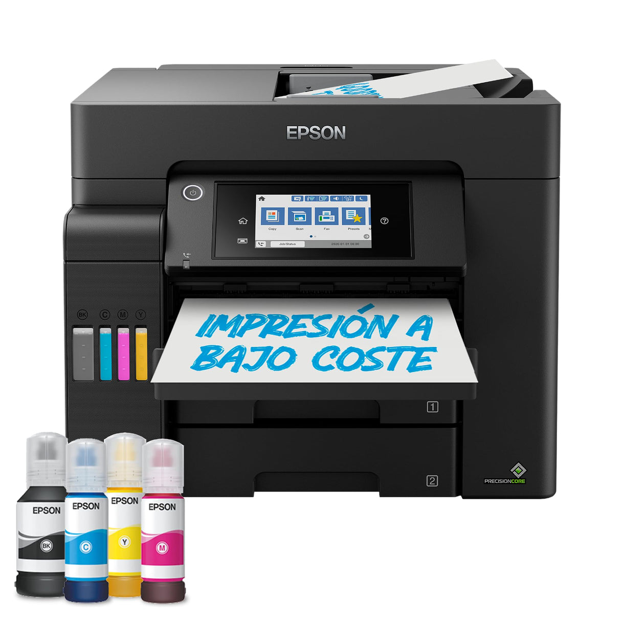 Impresora multifunción EcoTank ET-5800 A4 con depósito de tinta, conexión Wi-Fi y fax