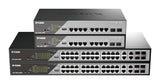 D-Link Switch Smart 10 Puertos Gigabit PoE (8 x 1000Base-T y 2 x SFP Gigabit), PoE+, Long Range PoE (hasta 250m), 130W PoE Budget, Interfaz Web dedicada a videovigilancia IP, VLAN, QoS, ERPS, ONVIF