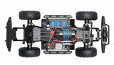 Amewi Dirt Climbing Pickup Crawler 4WD 1:10 RTR Negro RC Control Remoto
