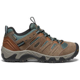 KEEN Women's Headout Waterproof Hiking Shoes, Shitake/Dark Forest, 38