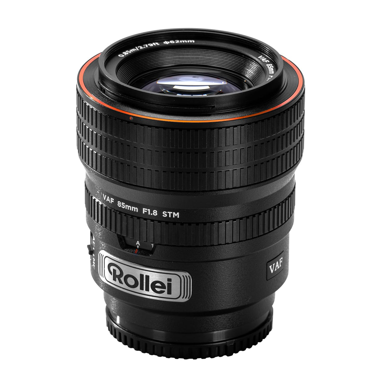 Rollei AF 85 mm F/1.8 Objetivo Fotograma Completo para Sony FE con Autofoco STM | Cuerpo de Metal 477g Compatible con APS-C FX30/ZV-E10/A6000–A6700/A5000/A5100 y Full Frame ZV-E1/FX3/A1/A9/A7 Series