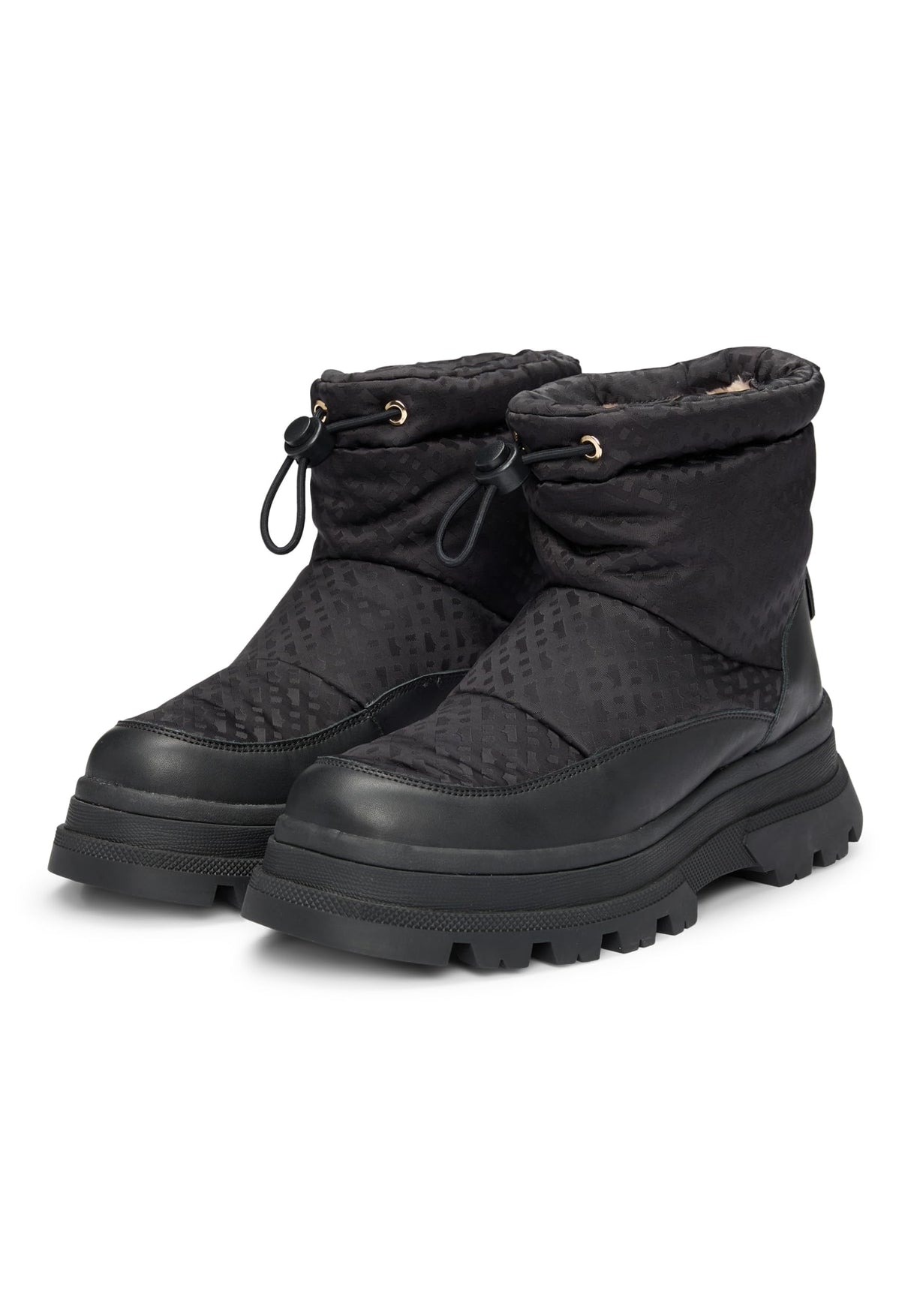 BOSS Foster_Bootie_CBBNY, botín Mujer, Negro, 37 EU