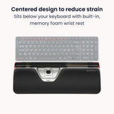 Contour Ratón ergonómico RollerMouse Rojo para Hombro, antebrazo, muñeca, Alivio de tensión para RSI, síndrome túnel carpiano, 6 Botones Personalizables, Compatible con Mac/PC - Inalámbrico - Plus